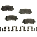 Order Rear Disc Pads by AGNA BRAKES - PXD1281 For Your Vehicle