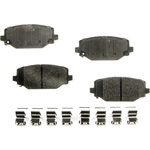 Order Rear Disc Pads by AGNA BRAKES - PXD1596 For Your Vehicle