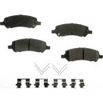 Order Rear Disc Pads by AGNA BRAKES - PXD1647 For Your Vehicle