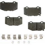 Order Rear Disc Pads by AGNA BRAKES - PXD1718 For Your Vehicle