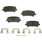 Order Rear Disc Pads by AGNA BRAKES - PXD1806 For Your Vehicle