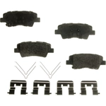 Order Rear Disc Pads by AGNA BRAKES - PXD1813 For Your Vehicle