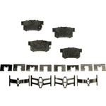 Order Rear Disc Pads by AGNA BRAKES - PXD537 For Your Vehicle