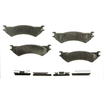 Order Rear Disc Pads by AGNA BRAKES - PXD802 For Your Vehicle
