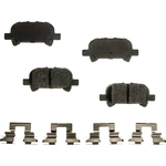 Order Rear Disc Pads by AGNA BRAKES - PXD828 For Your Vehicle