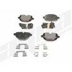 Order Rear Disc Pads by AGNA BRAKES - PLD1473ACM For Your Vehicle