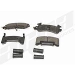 Order Rear Disc Pads by AGNA BRAKES - PLD154CM For Your Vehicle