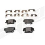 Order Rear Disc Pads by AGNA BRAKES - PXD1057B For Your Vehicle