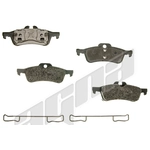 Order Rear Disc Pads by AGNA BRAKES - PXD1060A For Your Vehicle