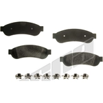 Order Rear Disc Pads by AGNA BRAKES - PXD1067 For Your Vehicle