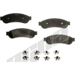 Order Rear Disc Pads by AGNA BRAKES - PXD1067A For Your Vehicle