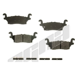 Order Rear Disc Pads by AGNA BRAKES - PXD1120 For Your Vehicle