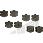 Order Rear Disc Pads by AGNA BRAKES - PXD1185A For Your Vehicle