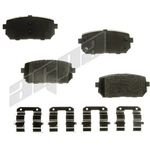 Order Rear Disc Pads by AGNA BRAKES - PXD1296 For Your Vehicle