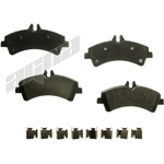 Order Rear Disc Pads by AGNA BRAKES - PXD1318A For Your Vehicle