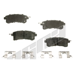 Order Rear Disc Pads by AGNA BRAKES - PXD1510 For Your Vehicle
