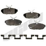 Order Rear Disc Pads by AGNA BRAKES - PXD1562 For Your Vehicle