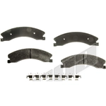 Order Rear Disc Pads by AGNA BRAKES - PXD1565A For Your Vehicle