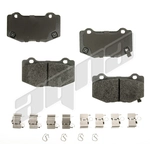 Order Rear Disc Pads by AGNA BRAKES - PXD1718 For Your Vehicle