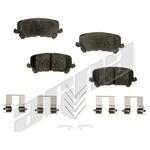 Order Rear Disc Pads by AGNA BRAKES - PXD1724 For Your Vehicle