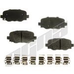 Order Rear Disc Pads by AGNA BRAKES - PXD1809 For Your Vehicle