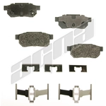 Order Rear Disc Pads by AGNA BRAKES - PXD374 For Your Vehicle