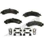 Order Rear Disc Pads by AGNA BRAKES - PXD834 For Your Vehicle