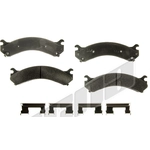 Order Rear Disc Pads by AGNA BRAKES - PXD909 For Your Vehicle