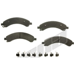 Order Rear Disc Pads by AGNA BRAKES - PXD989 For Your Vehicle