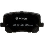 Order Plaquettes de freins arrière par BOSCH - BP1766 For Your Vehicle