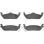 Order DYNAMIC FRICTION COMPANY - 1400-1012-00 - Rear Disc Pads For Your Vehicle