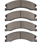 Order DYNAMIC FRICTION COMPANY - 1400-1565-00 - Rear Disc Pads For Your Vehicle