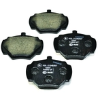 Order Rear Disc Pads by HELLA PAGID - 355005791 For Your Vehicle