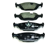 Order Rear Disc Pads by HELLA PAGID - 355007521 For Your Vehicle