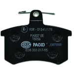 Order Rear Disc Pads by HELLA PAGID - 355017951 For Your Vehicle