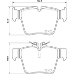 Order Rear Disc Pads by HELLA PAGID - 355024991 For Your Vehicle