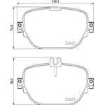 Order Rear Disc Pads by HELLA PAGID - 355031711 For Your Vehicle
