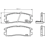 Order HELLA PAGID - 355035291 - Disc Brake Pad Set For Your Vehicle