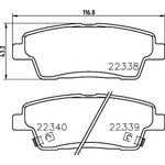 Order HELLA PAGID - 355036281 - Disc brake set For Your Vehicle