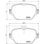 Order HELLA PAGID - 355039221 - Disc Brake Pad Set For Your Vehicle