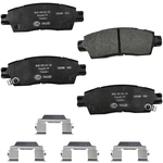 Order Rear Disc Pads by HELLA PAGID - 355041251 For Your Vehicle
