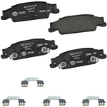 Order HELLA PAGID - 355042791 - Disc Brake Pad Set For Your Vehicle
