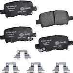 Order HELLA PAGID - 355043401 - Disc Brake Pad Set For Your Vehicle