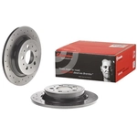 Order Rear Drilled Rotor by BREMBO - 08.7765.1X For Your Vehicle