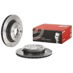 Order Rear Drilled Rotor by BREMBO - 09.7356.2X For Your Vehicle