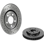 Order Rear Drilled Rotor by BREMBO - 09.A652.1X For Your Vehicle