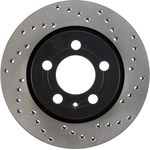 Order Rear Drilled Rotor by CENTRIC PARTS - 128.33069L For Your Vehicle