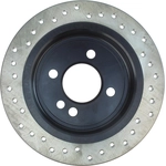 Order Rear Drilled Rotor by CENTRIC PARTS - 128.34066L For Your Vehicle
