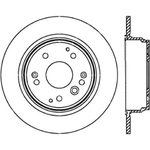 Rear Drilled Rotor by CENTRIC PARTS - 128.40061R