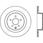 Order CENTRIC PARTS - 128.42101L - Rear Left Drilled Rotor For Your Vehicle